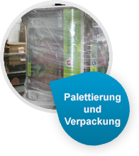 Palettierung und Verpackung